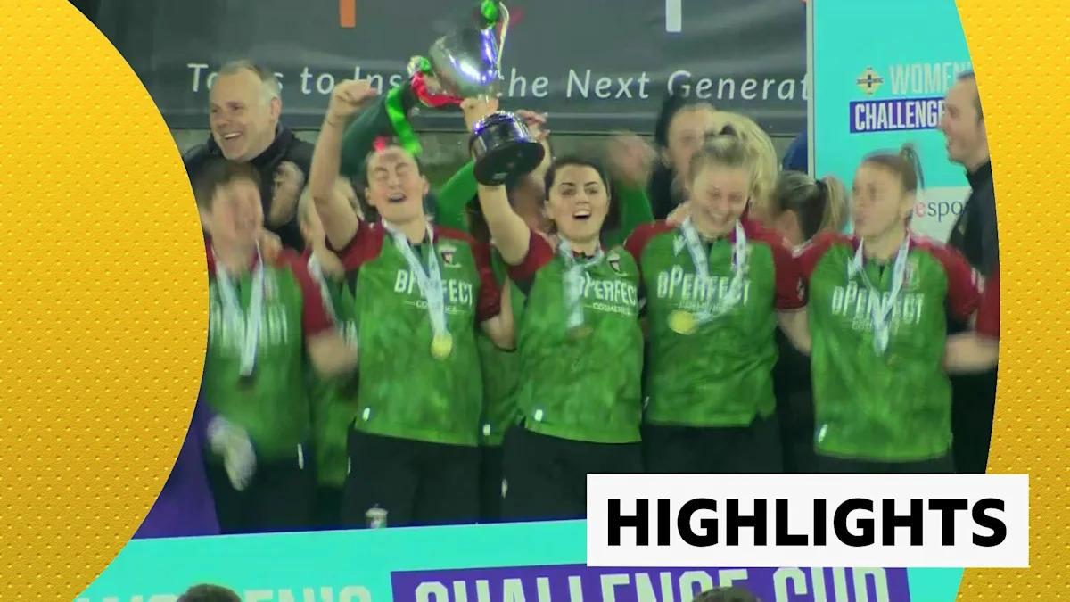 Glentoran Amankan Piala Challenge dengan Kemenangan di Adu
